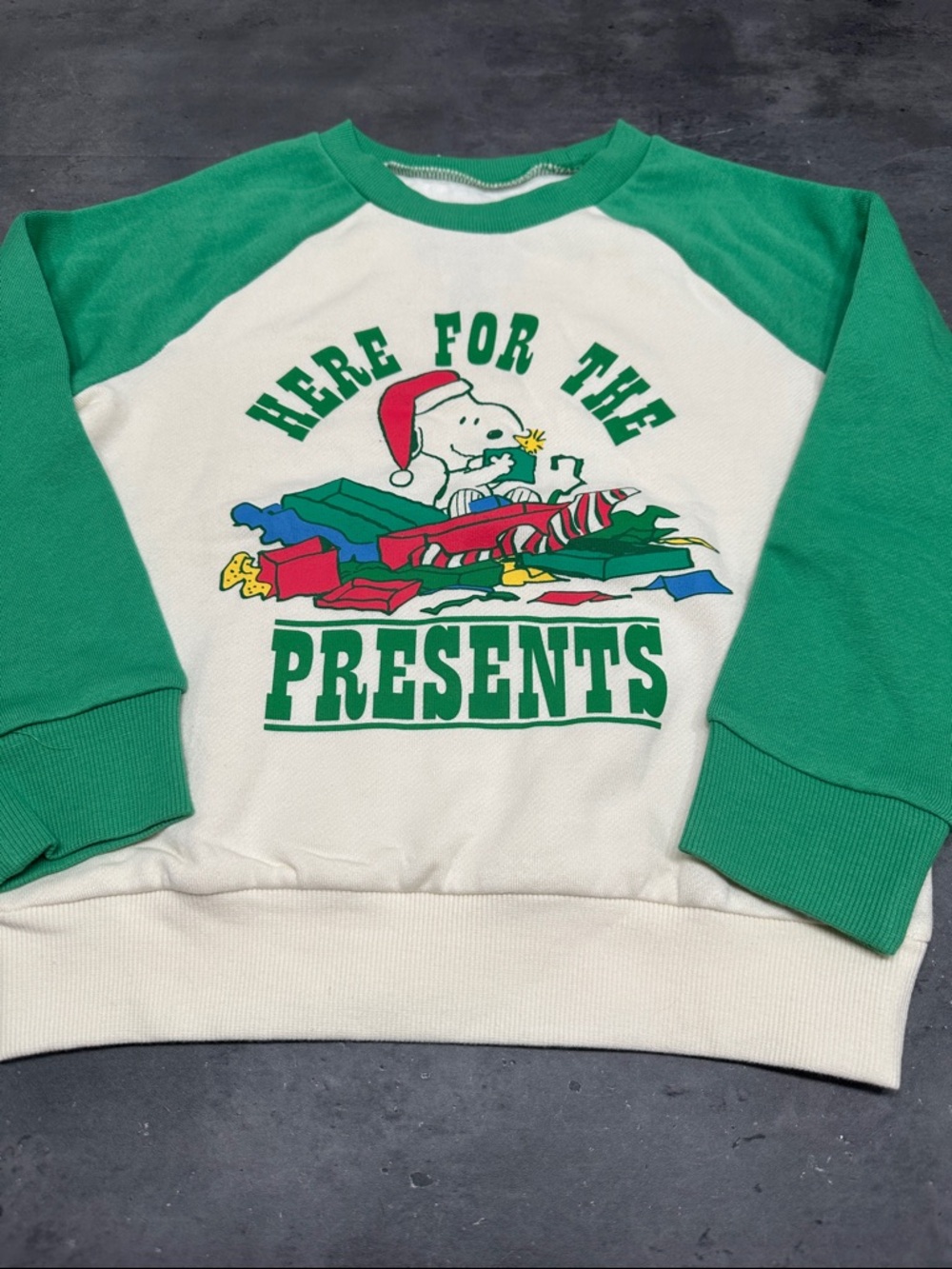 Peanuts holiday sweatshirt